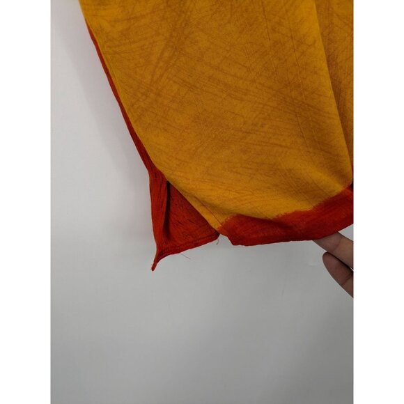 Vintage USA Blouse Women Size 20 Fitting Image Abstract Colorful Colorblock 90s - Picture 8 of 8